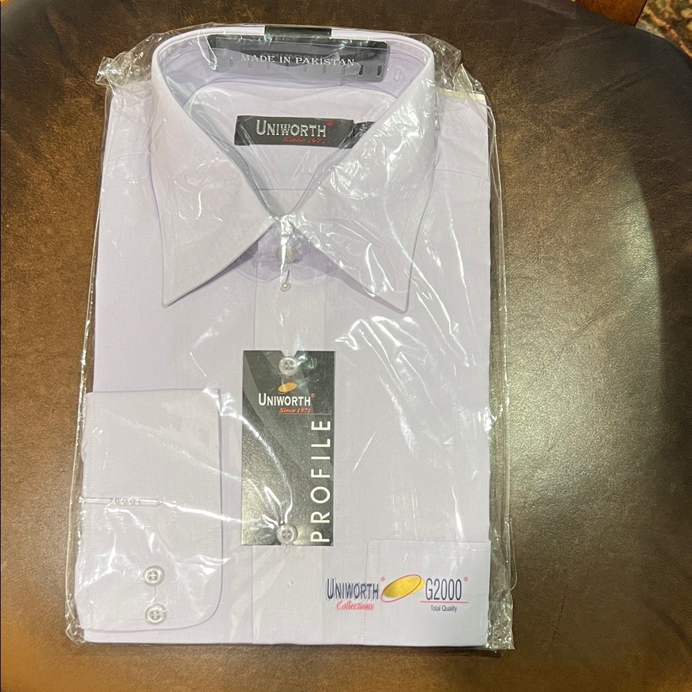 Worth Men's Lavender Dress Shirt